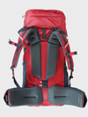 Backpacker Rucksack 50L, Trekkingrucksack, Reiserucksack, ANTARES TREK & TRAVEL, rot