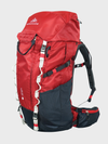 Backpacker Rucksack 50L, Trekkingrucksack, Reiserucksack, ANTARES TREK & TRAVEL, rot