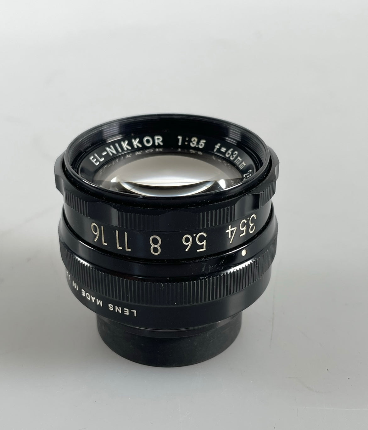 RARE Nikon EL Nikkor 63mm f/3.5 Enlarging Lens M39 Black