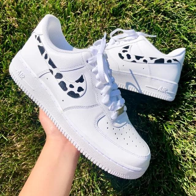 custom cow print af1