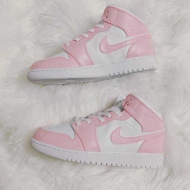 pastel pink jordans