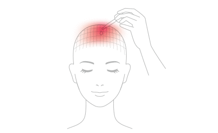ReFa HOT DROP（リファホットドロップ）：刺激が頭皮をめぐる、温感成分。