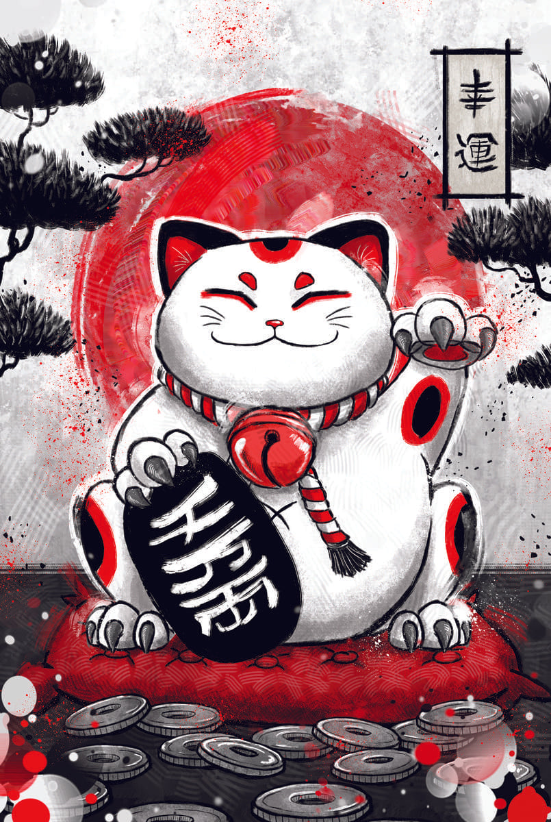 Lucky Cat Art