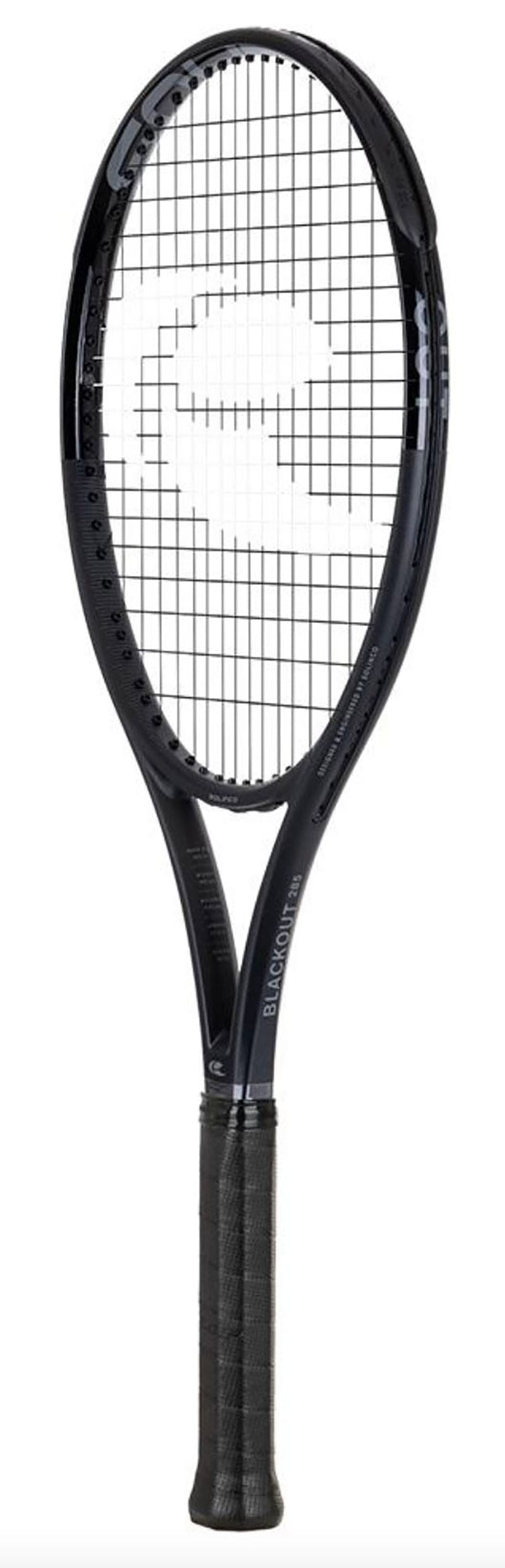 Prestigieus sticker Blaast op Solinco Blackout 285 Tennis Racquet