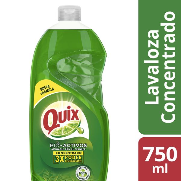 Quix lavaloza Limón concentrado - (750 ml)