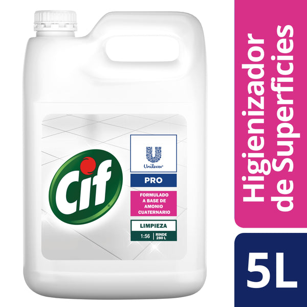 CIF Higienizador UPRO desinfectante de superficies  - (5Lts)