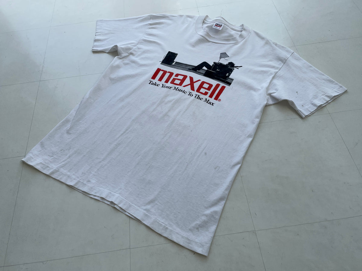 02ss OLD SUPREME maxell Tシャツ XL マクセル 初期 - Tシャツ 