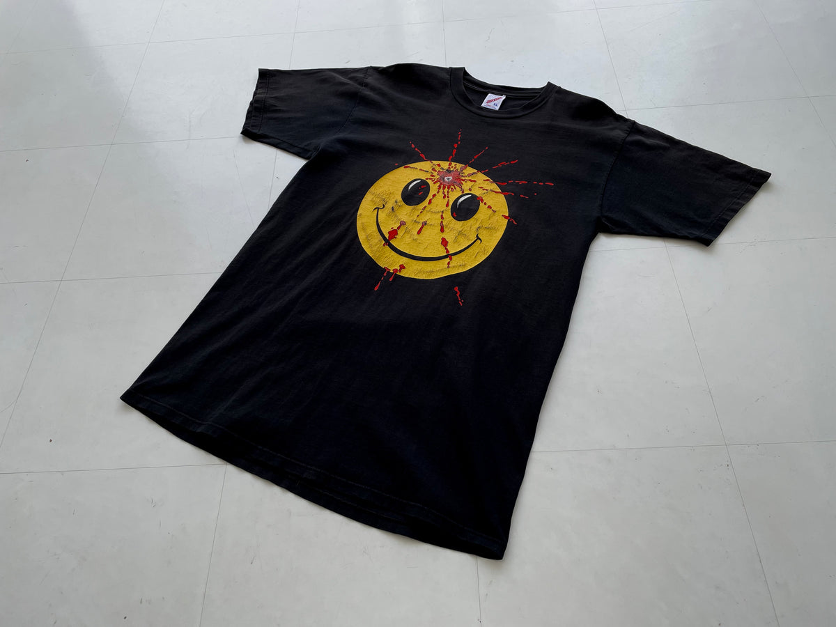 80's《 DEAD SMILEY FACE tee 》スマイリー Tシャツ | www.tspea.org