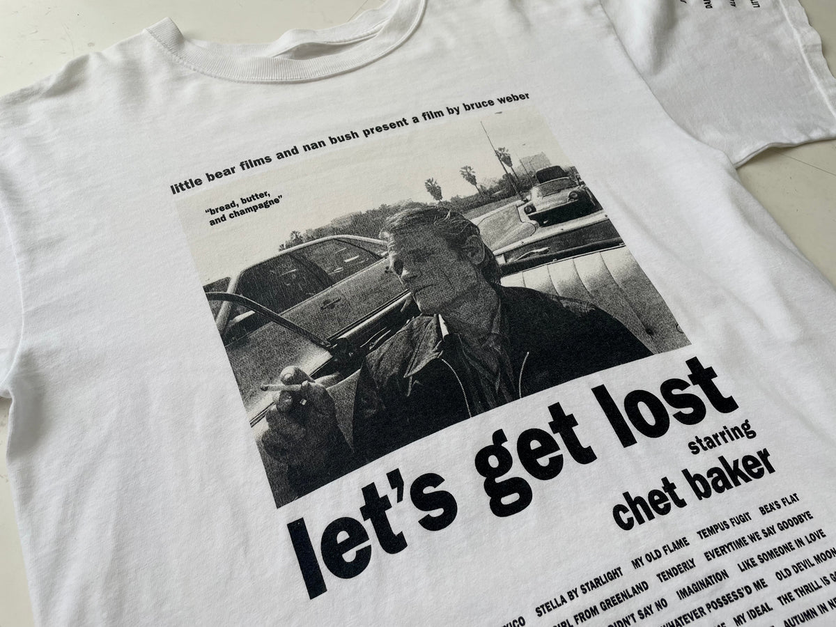 Vintage BRUCE WEBER “Let’s get lost”T-shirt White