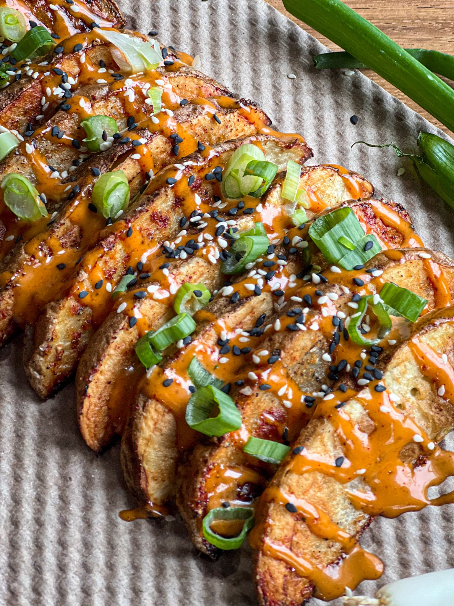 Gochujang Sesame Oven Fries – Hither Lane