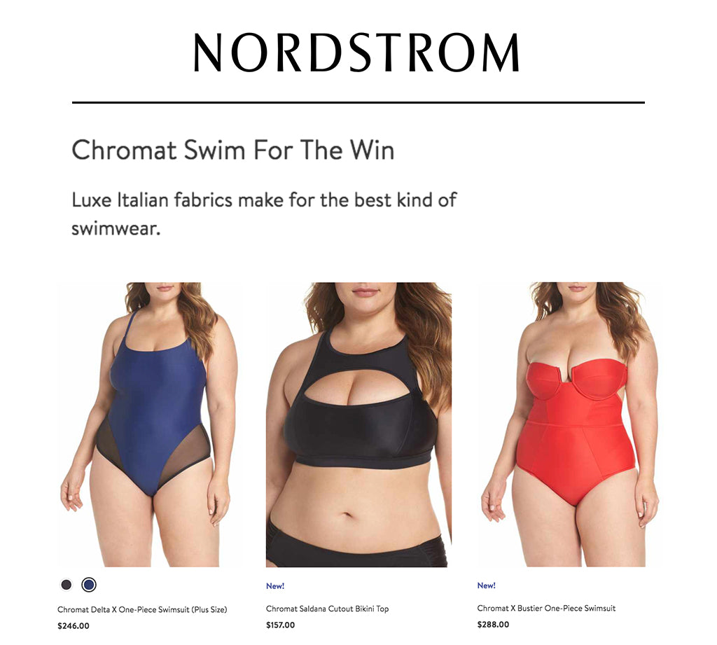 nordstrom plus size swim