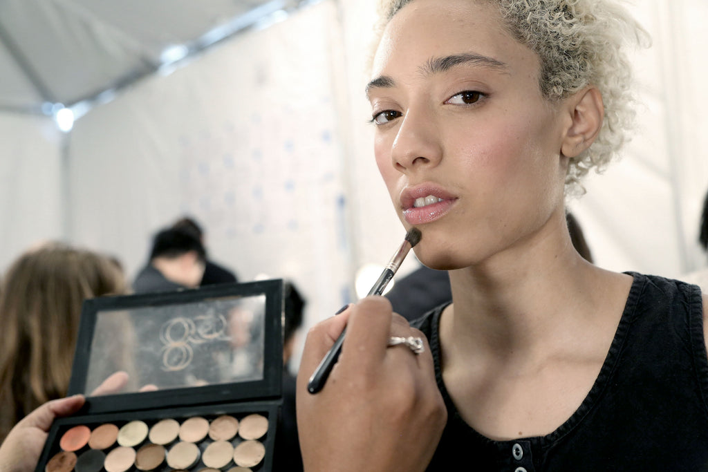 Backstage at Chromat Behind The Scenes Fashion Show