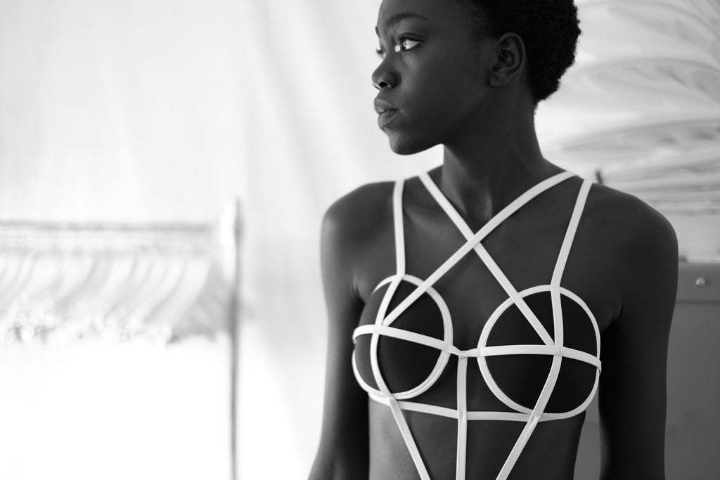 Backstage at Chromat Behind The Scenes Fashion Show