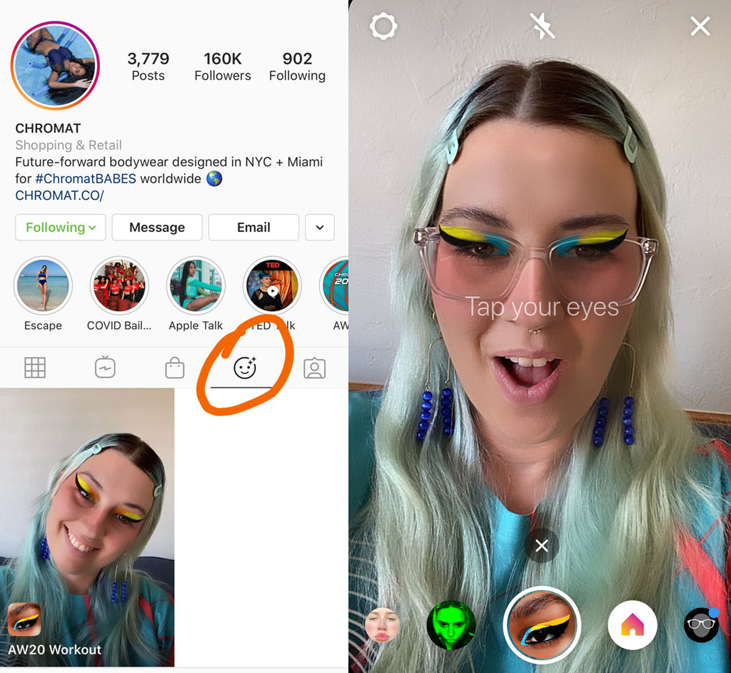 Instagram Face Filter