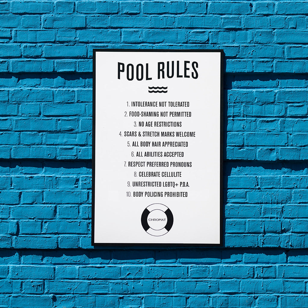 pool rules inclusive 