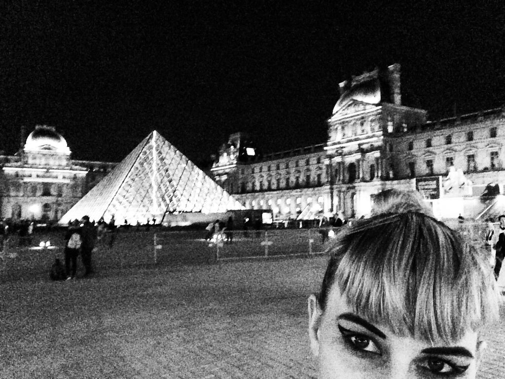 Chromat in Paris at the Lourve