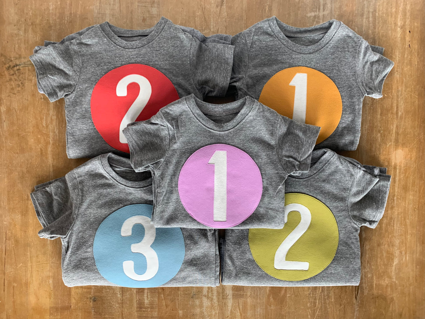 Numbers 1-2-3 Tee