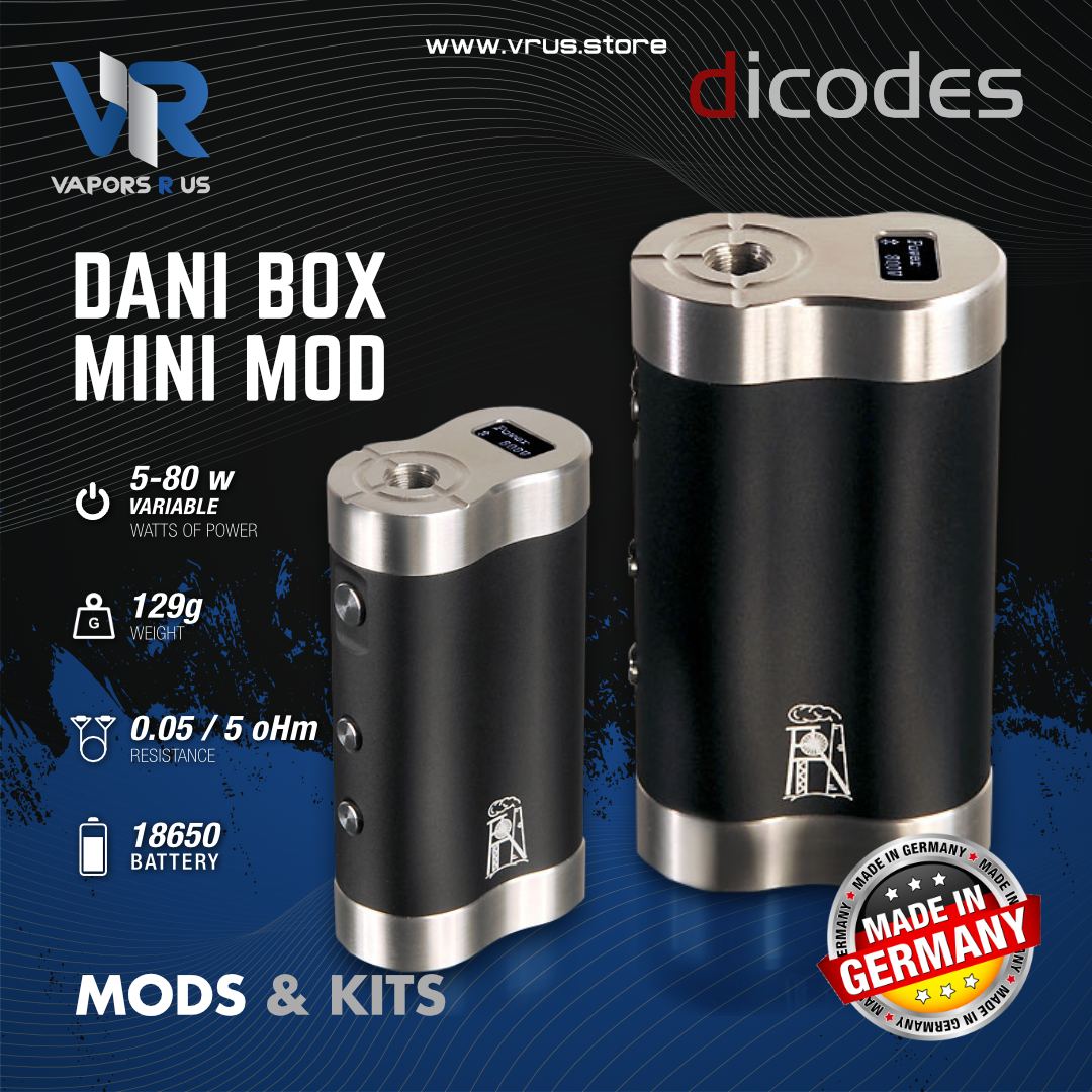 箱付き】DANI BOX MINI 18650 www.cleanlineapp.com