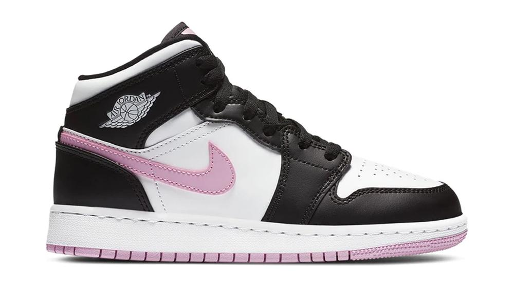 black arctic pink jordan 1