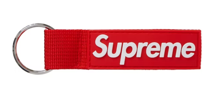 正規品販売! supreme webbing keychain RED agapeeurope.org