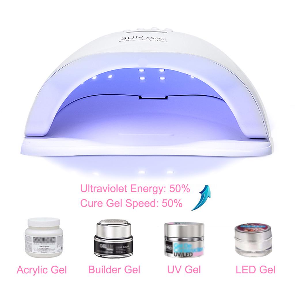 Professional SUN X5 Plus UV Light 110W LED Nail Lamp Dryer Auto Sensin –  Miss Belma
