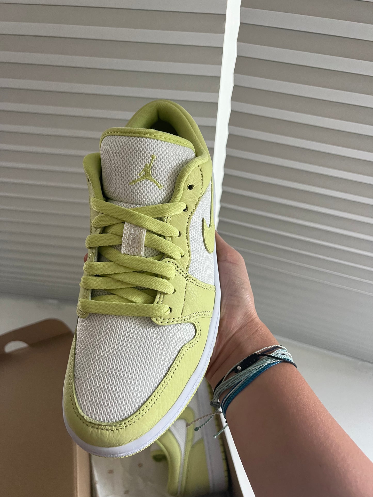 Jordan 1 Low Limelight (W) (Preowned)