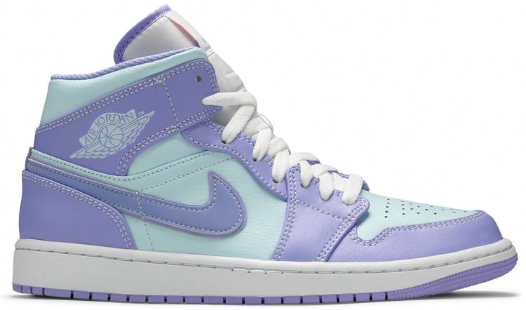 Jordan 1 Mid Purple Aqua (Easter 