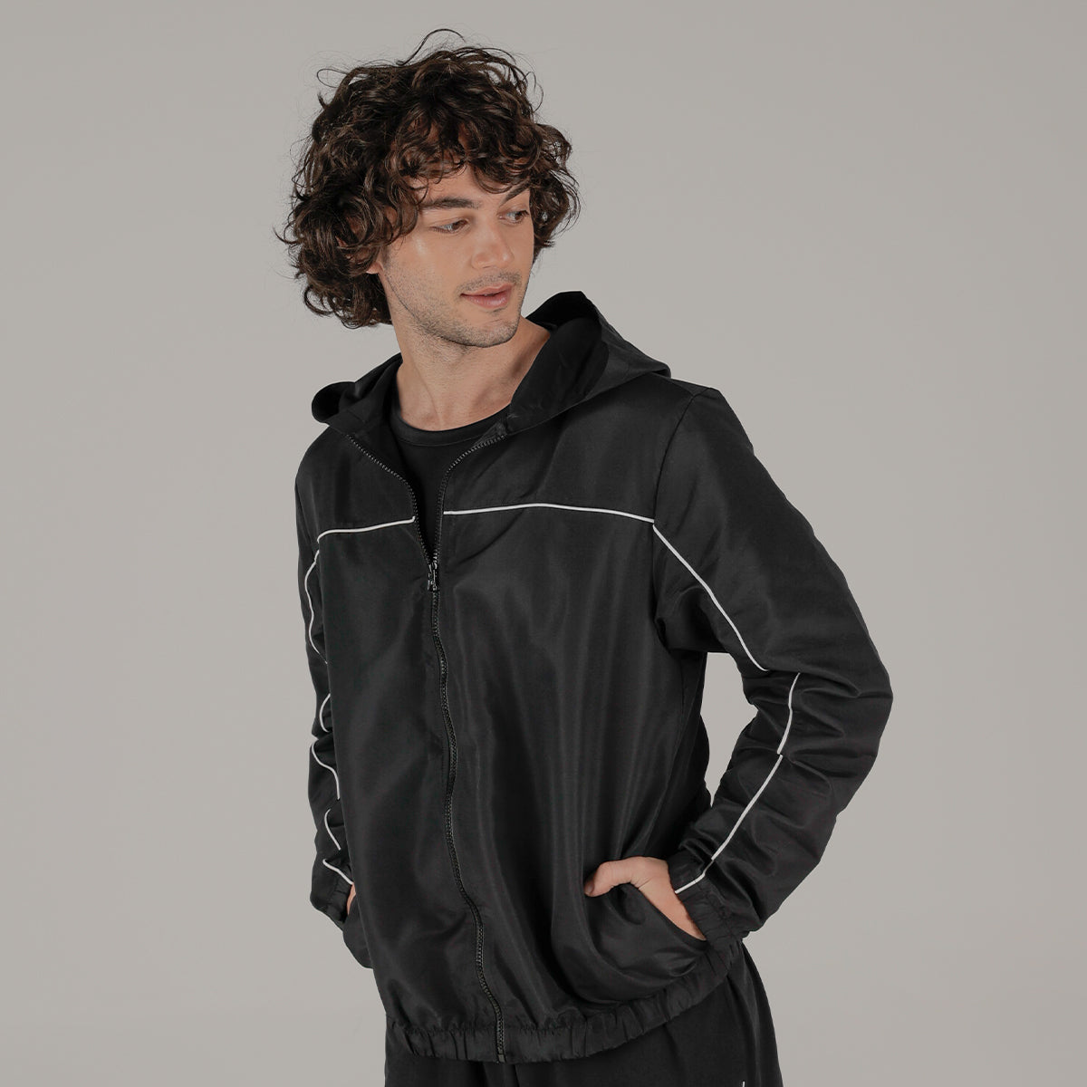 Chaqueta Deportiva Rompevientos Para Hombre Aleta Sports Colombia 3302