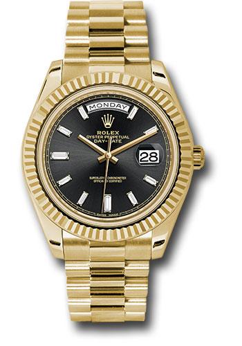 president diamond rolex baguette dial