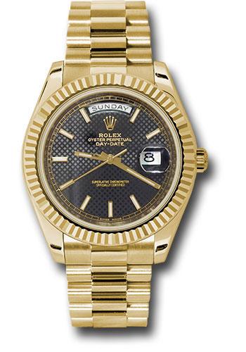 rolex yellow gold day date 40