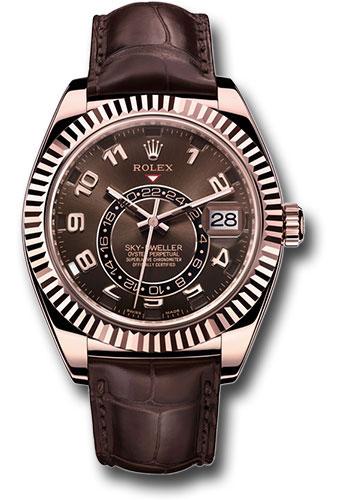 chocolate sky dweller rolex