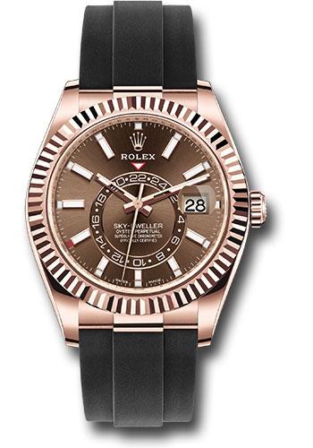 chocolate sky dweller rolex