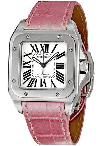 cartier santos pink strap