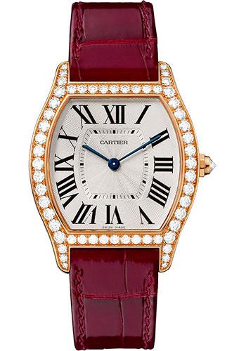 cartier tortue diamond watch