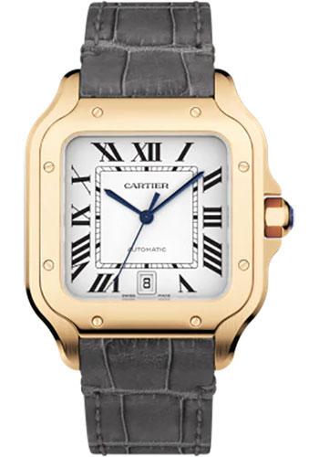 santos de cartier rose gold