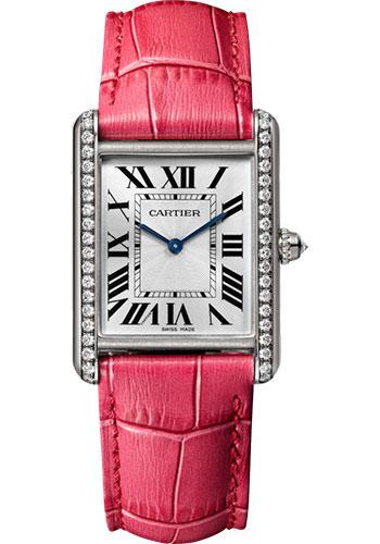 cartier tank watch alligator strap