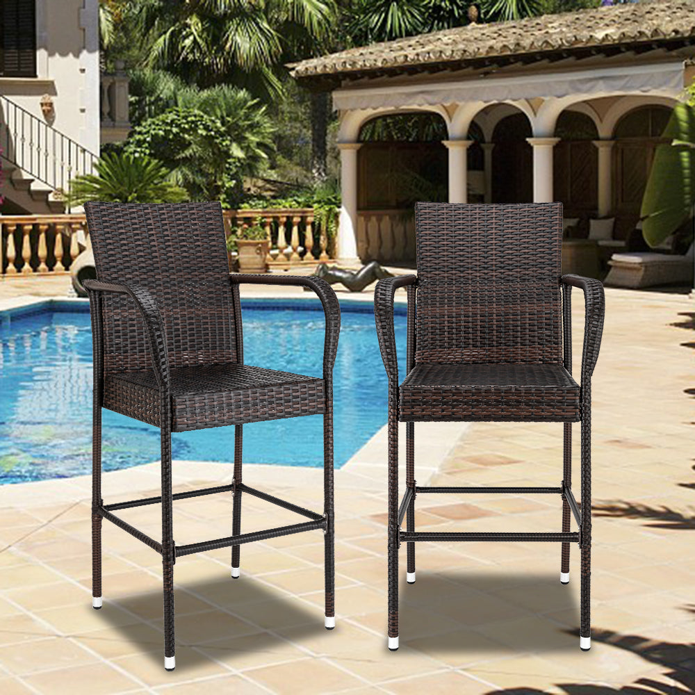 bar stool patio set