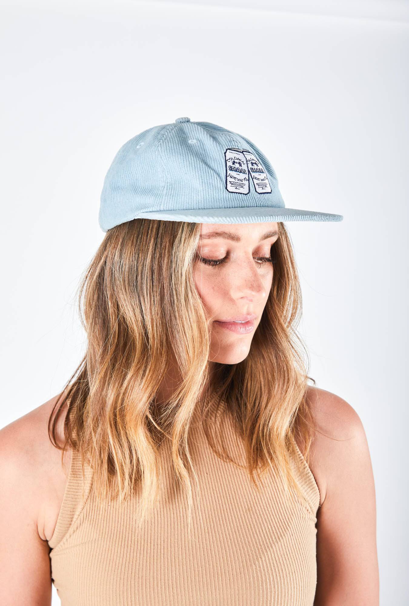 Small Ale Blue Corduroy Cap Small Ale Blue Corduroy Cap