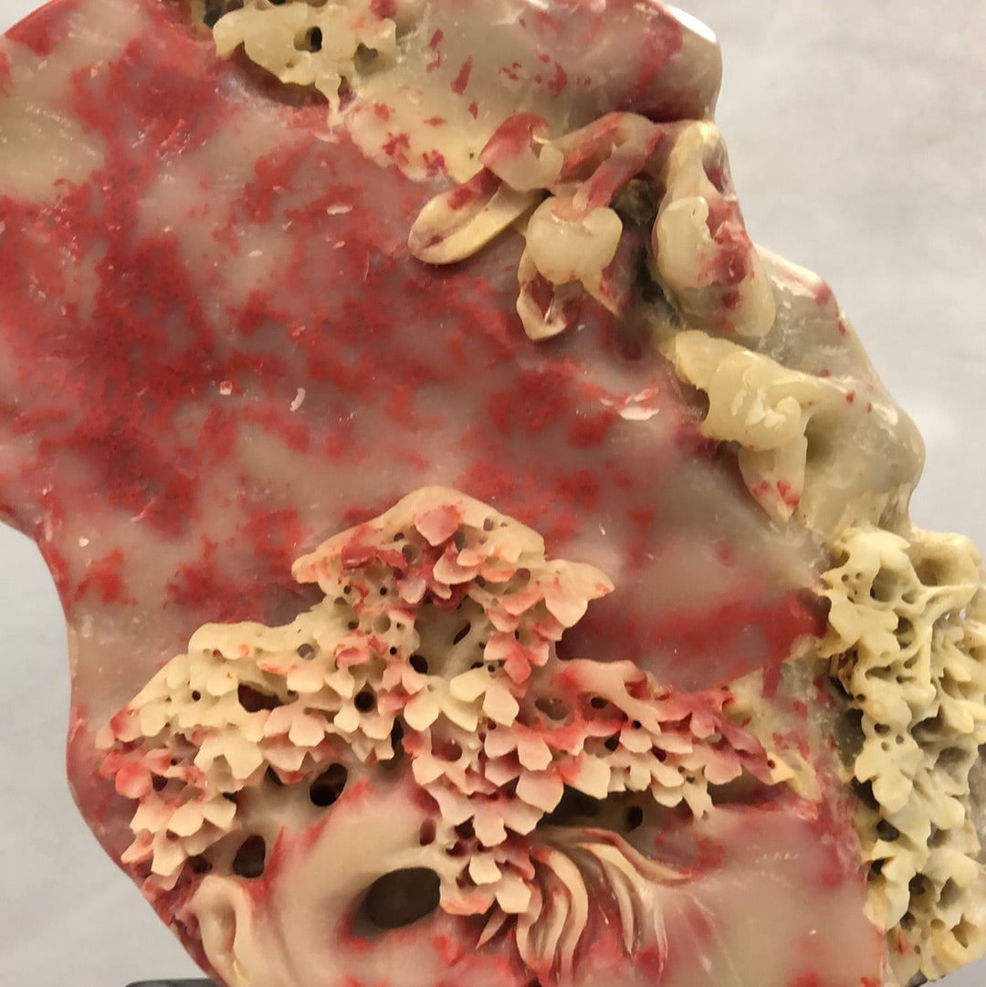 Carved Bloodstone Sculpture