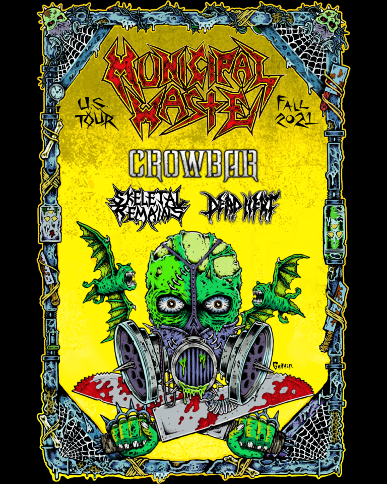CROWBAR Announces November Tour With Municipal Waste; Tickets On Sale