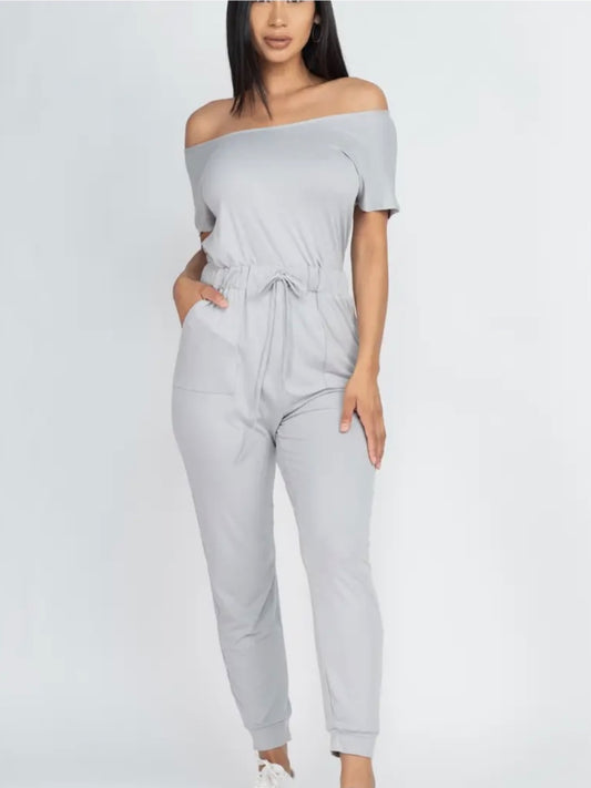 Stretch Jersey Jumpsuit