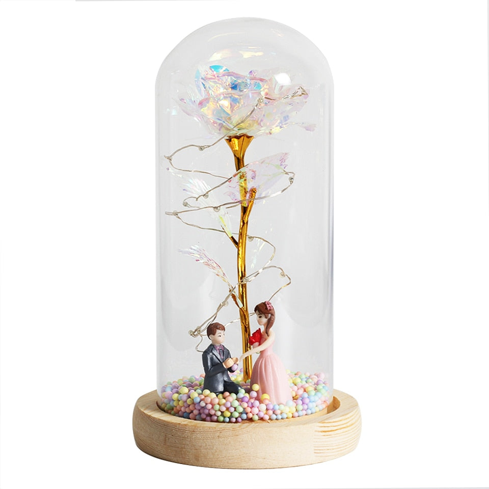 Enchanted Sparkly Rose