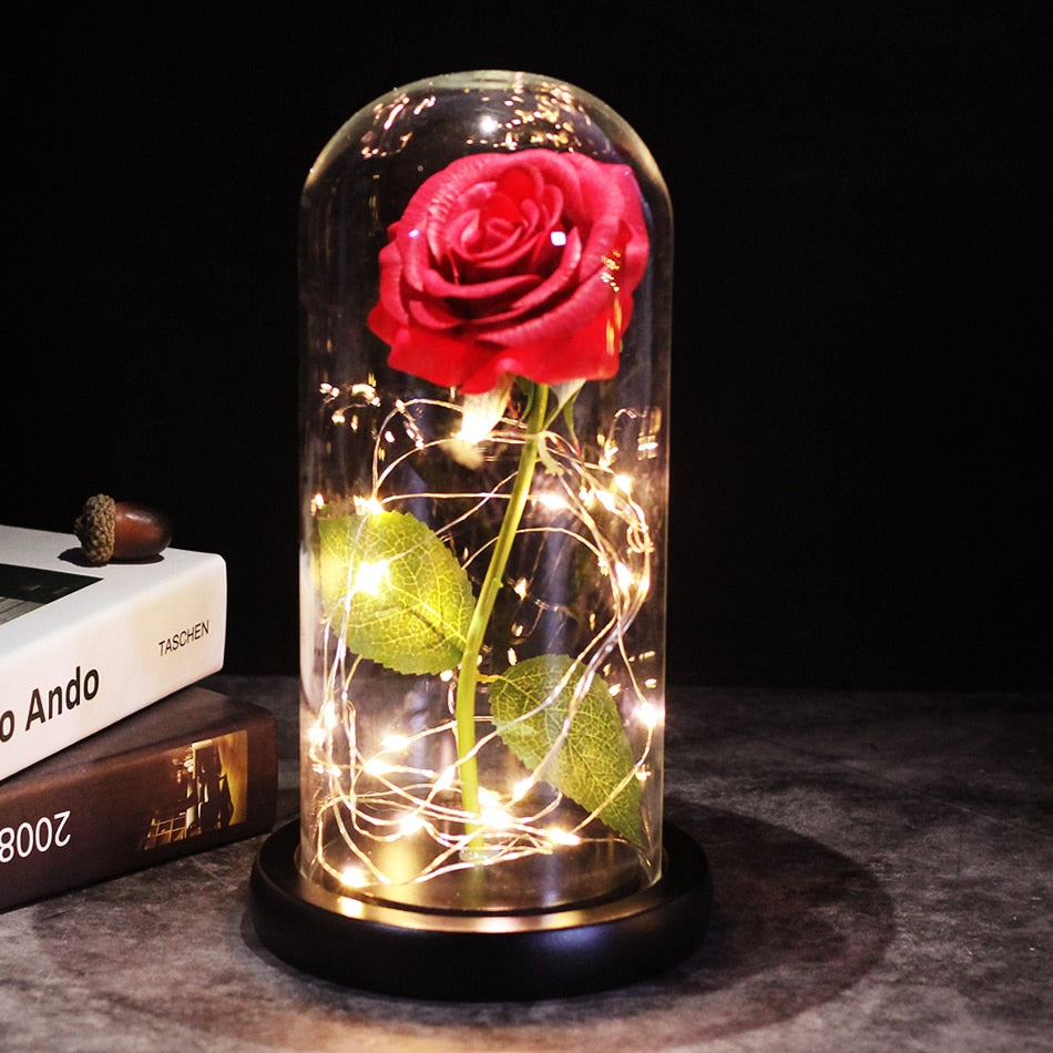 Enchanted Sparkly Rose