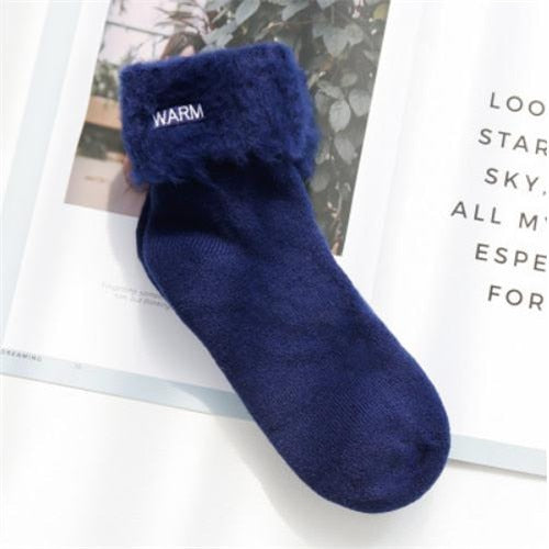 Cute Comfortable Fluffy Cupcake Socks