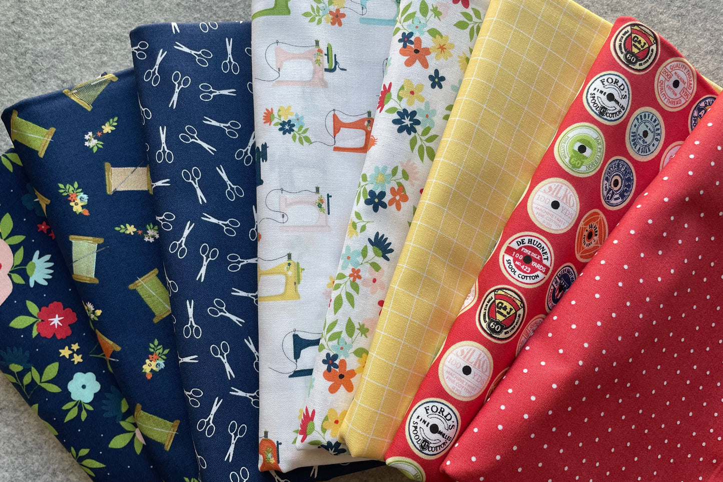 Sew Much Fun Navy Bundle