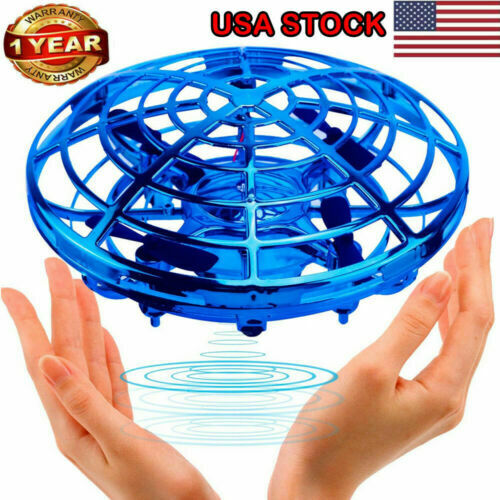 US Mini Drone Induction Levitation UFO Flying Toy Hand-controlled Kids Gifts HOT 