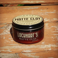 Lockhart's Authentic Professional Matte Clay Pomade, 3.7oz