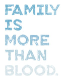 Family Is More Than Blood Flowy Raglan