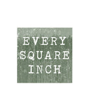 EVERY SQUARE INCH - Men's Cotton Poly Charcoal Grey Pullover Hoodie