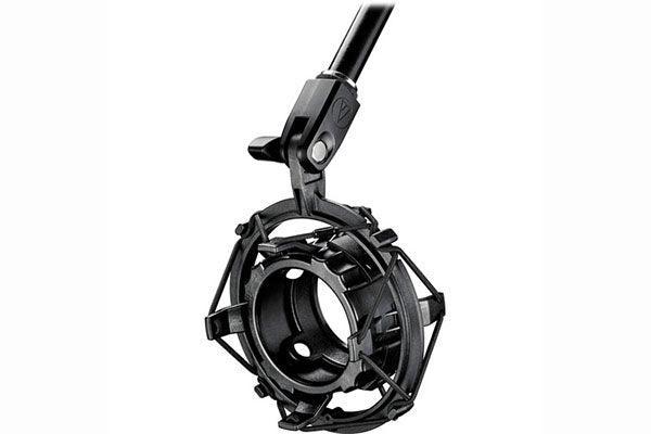 Audio-Technica AT8484 Shock Mount with locking mechanism for BP40; fits  5/8’-27 threaded stands; fits case style R12